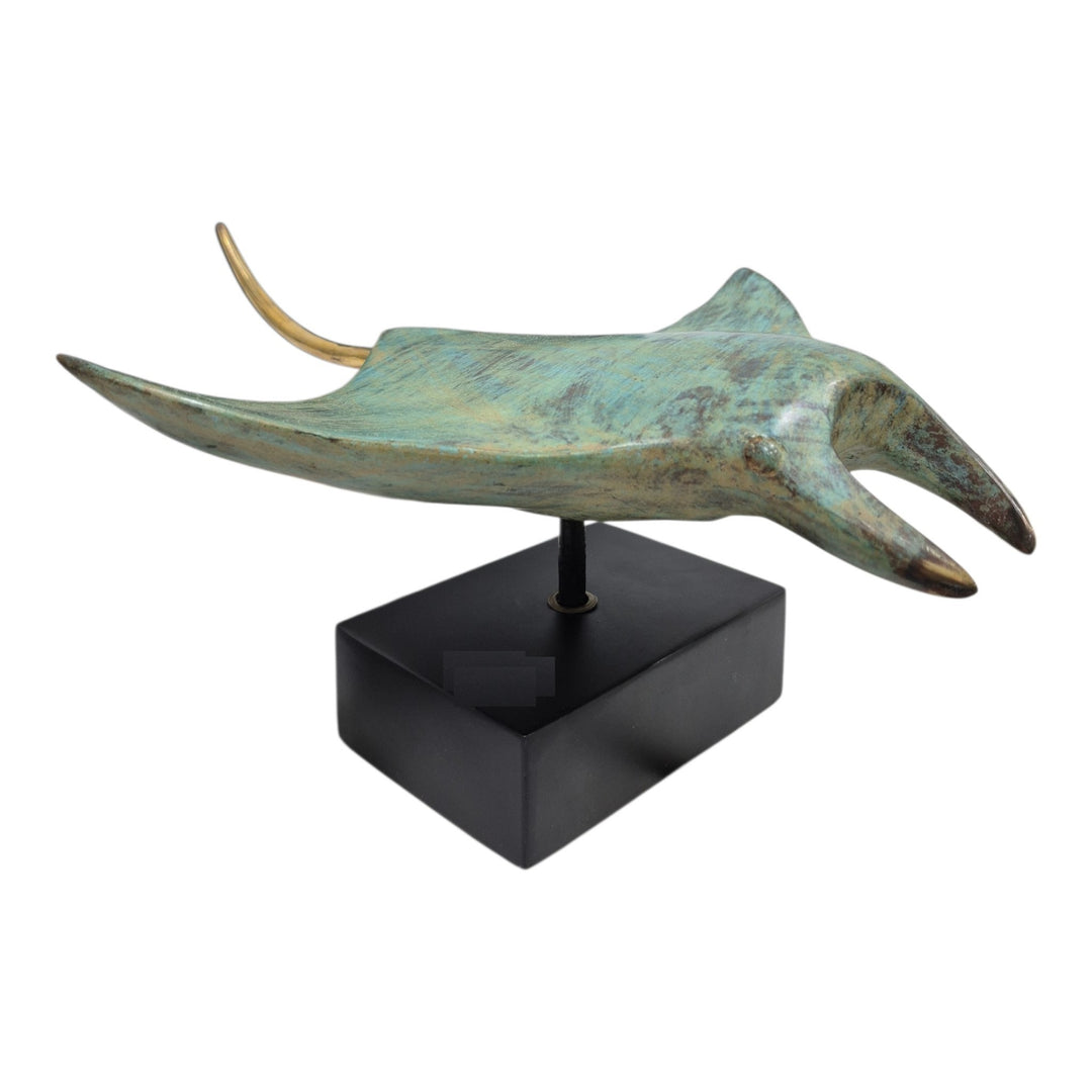 MANTARRAYA EN BRONZE 37x29x13CM COD:122591