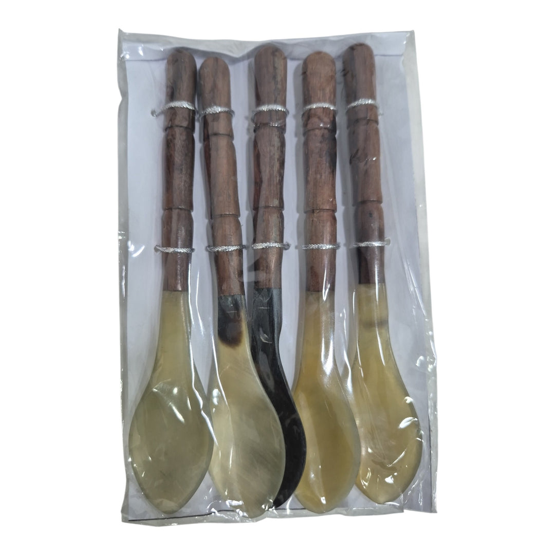 SET DE 5 CUCHARAS 16.5x10x1cm COD:122683