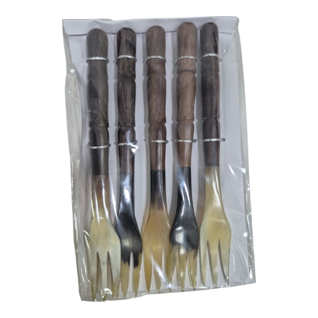 SET DE 5 TENEDORES 16.5x10x1cm COD:122685