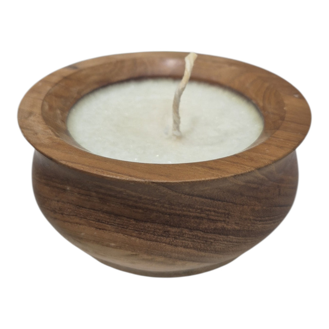 VELA EN MADERA 10x5x5CM COD:122692