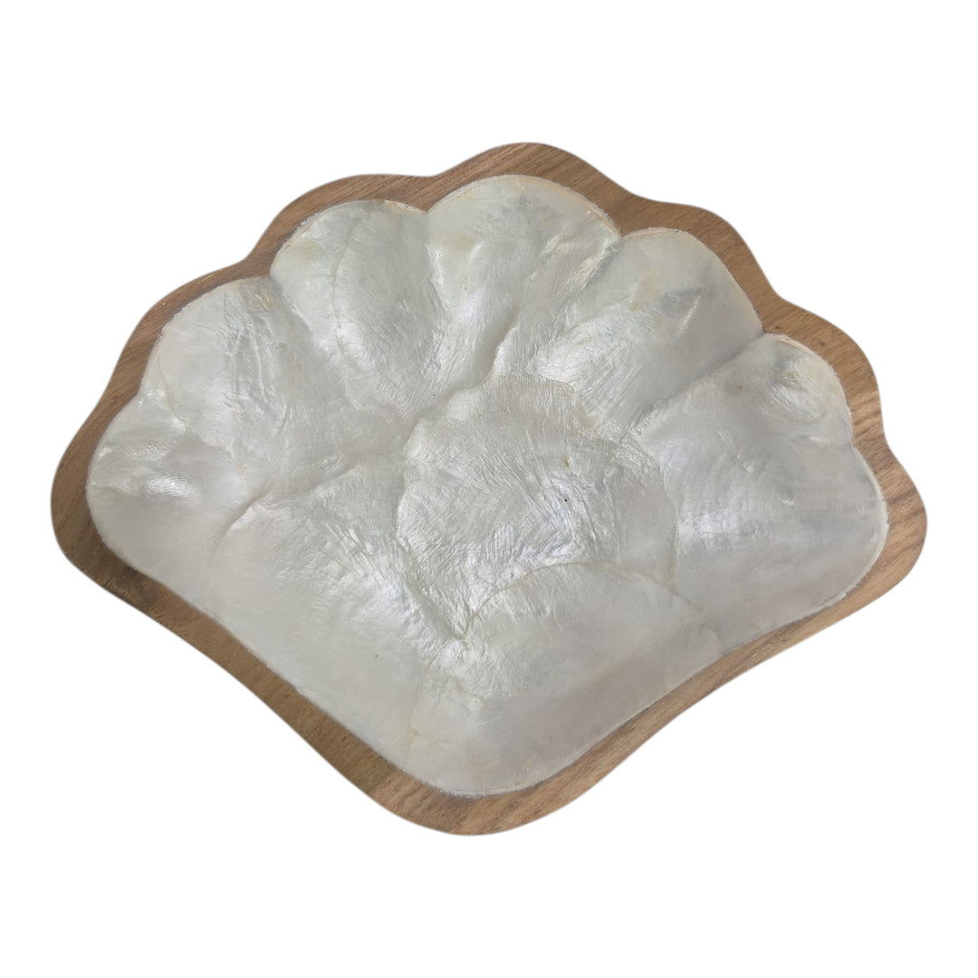 BANDEJA  NACAR MAD 16.5x13x1.5cm COD:122707