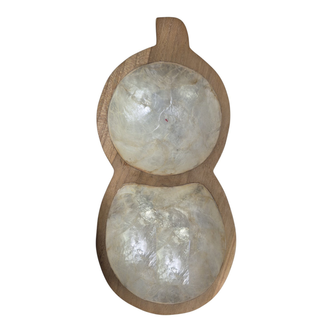 BOWL DOBLE NACAR MAD 25x11.5x3cm COD:122708