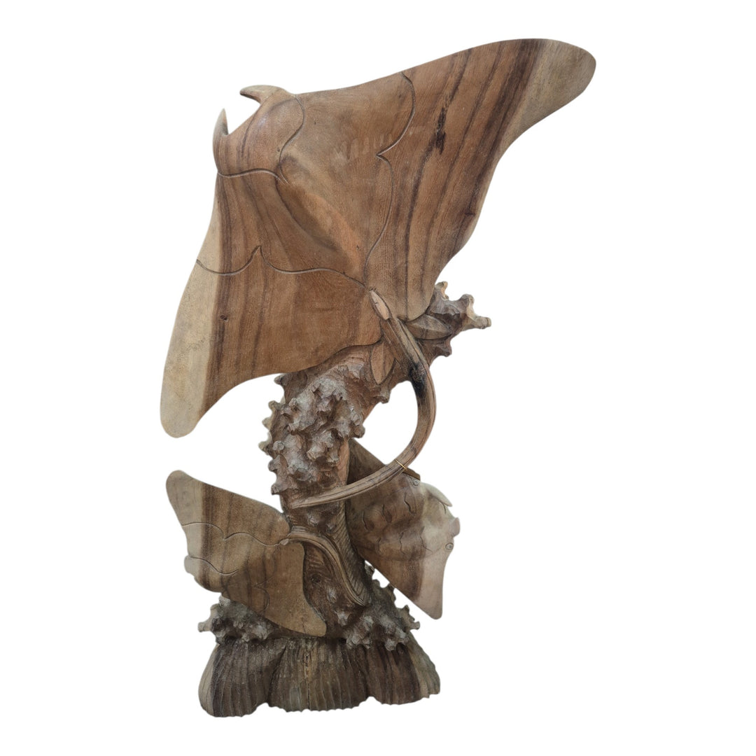 MANTARRAYAS TALLADA A MANO 96x46x16CM COD:122727