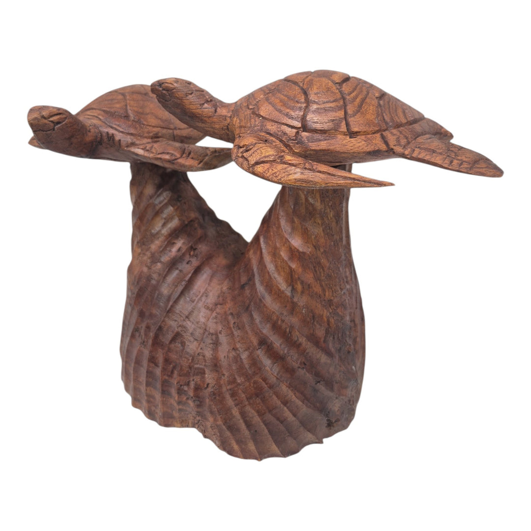 DECORACIÓN 2 TORTUGAS 25x37x19cm COD:122750