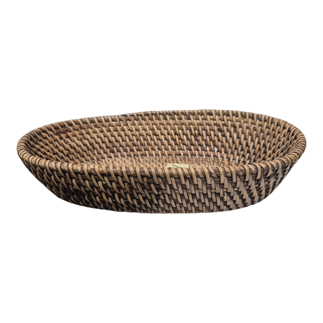 CANASTO TEJIDO M 24.5x16x5CM COD:122783