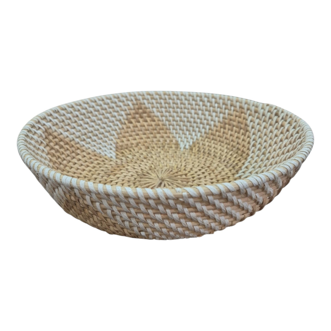 CANASTO TEJIDO GRANDE 30X8.5CM COD:122816