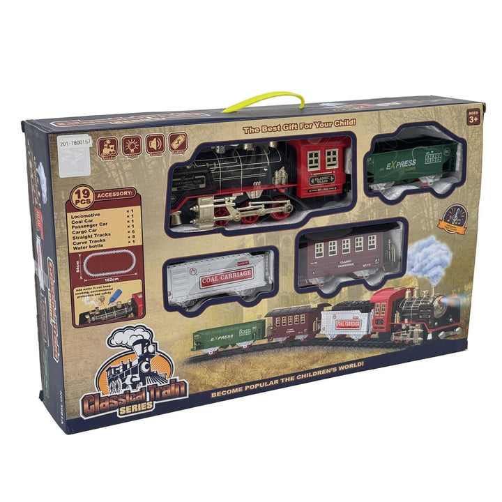 TREN NAVIDEÑO C/LUZ C/MUS COD:122012