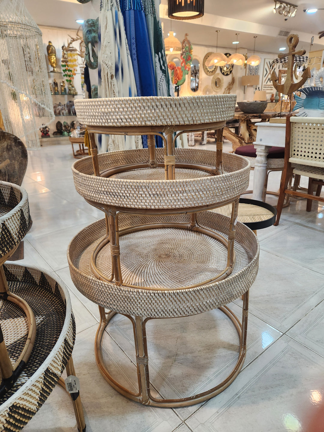 MESA TEJIDA MEDIANA 60X37CM