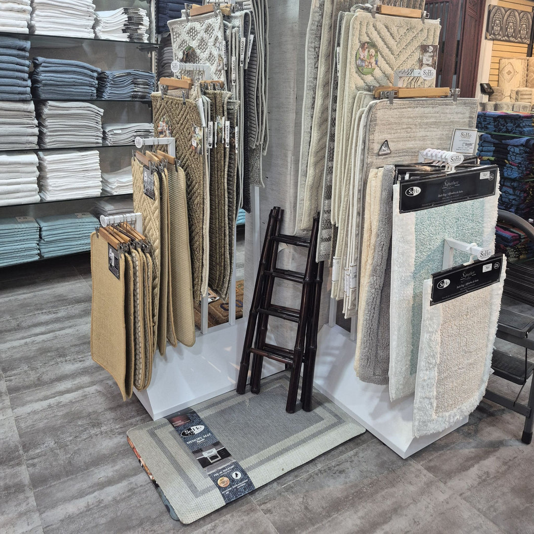 ESCALERA BAMBOO 81x25x3.5CM COD:83370