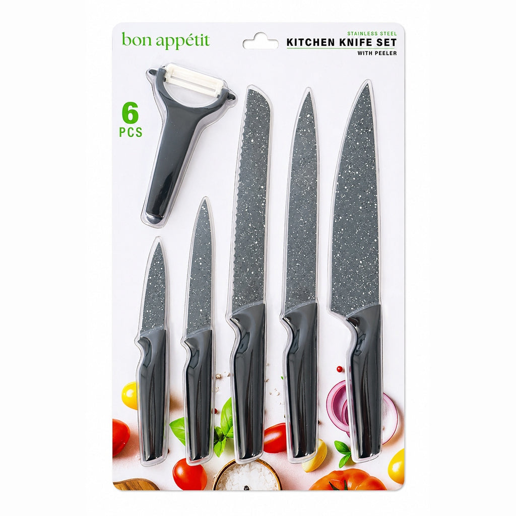 SET CUCHILLOS DE CERÁMICA 39x26x2CM COD:121042
