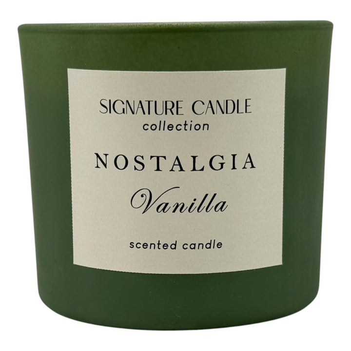 VELA AROMA VAINILLA "NOSTALGIA" 8.5X8.5X8CM