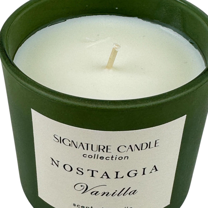 VELA AROMA VAINILLA "NOSTALGIA" 8.5X8.5X8CM