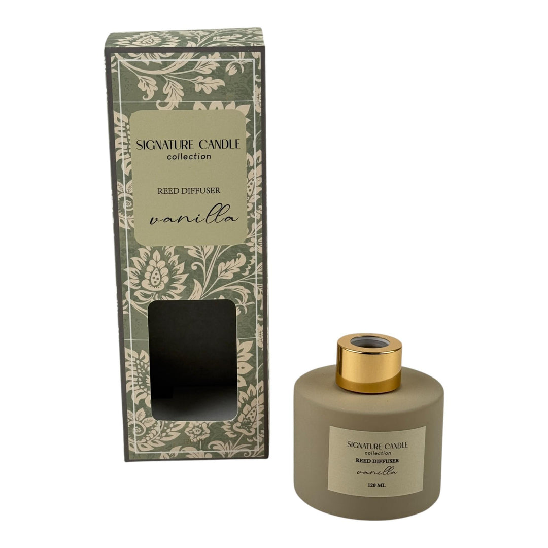 DIFUSOR VARILLAS VAINILLA 120ml 20.5X7.5X7.5CM COD:119834