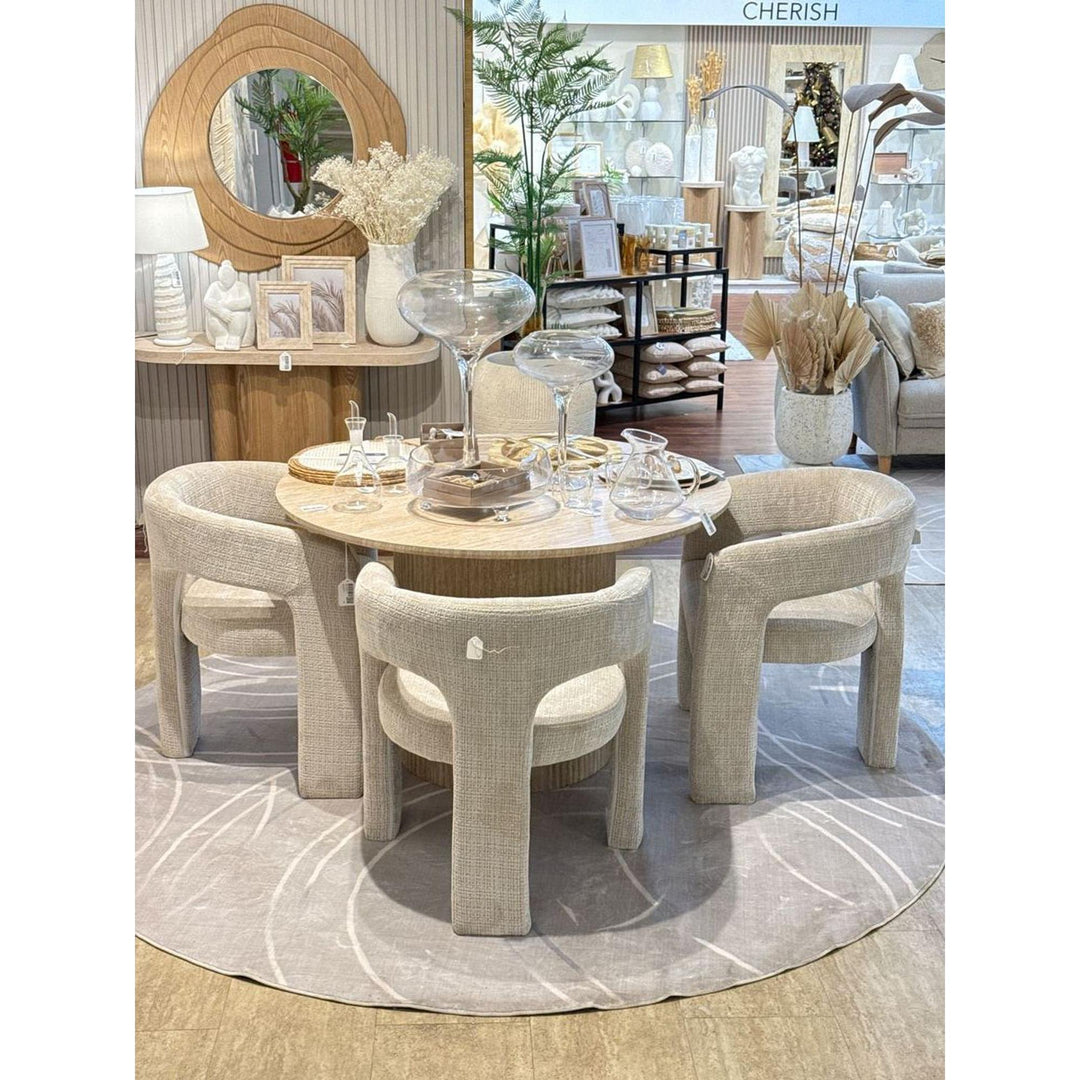 MESA D/COMEDOR 120X120X7 COD:121681