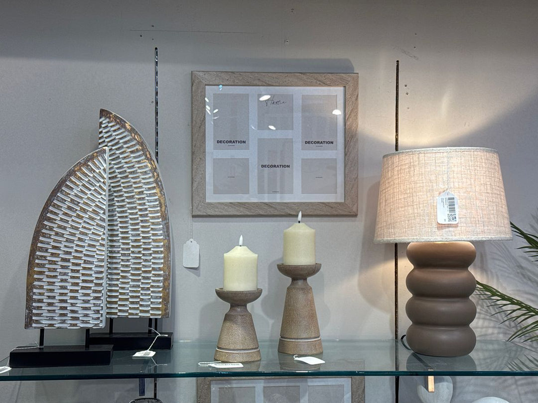 LAMPARA DE MESA 110V 30X30X45CM