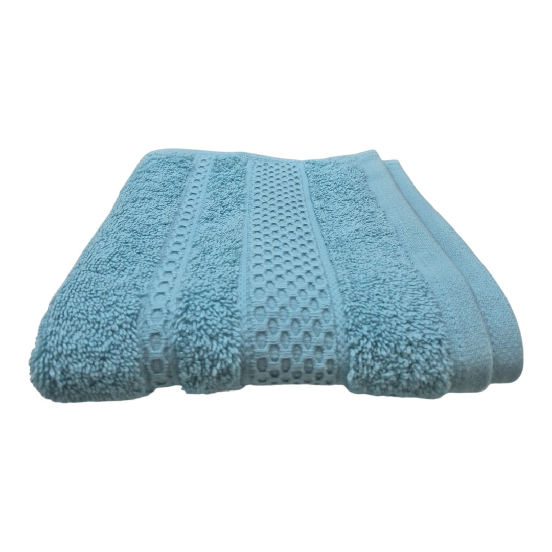 TOALLA DE MANO AZUL 40X71CM COD:92381