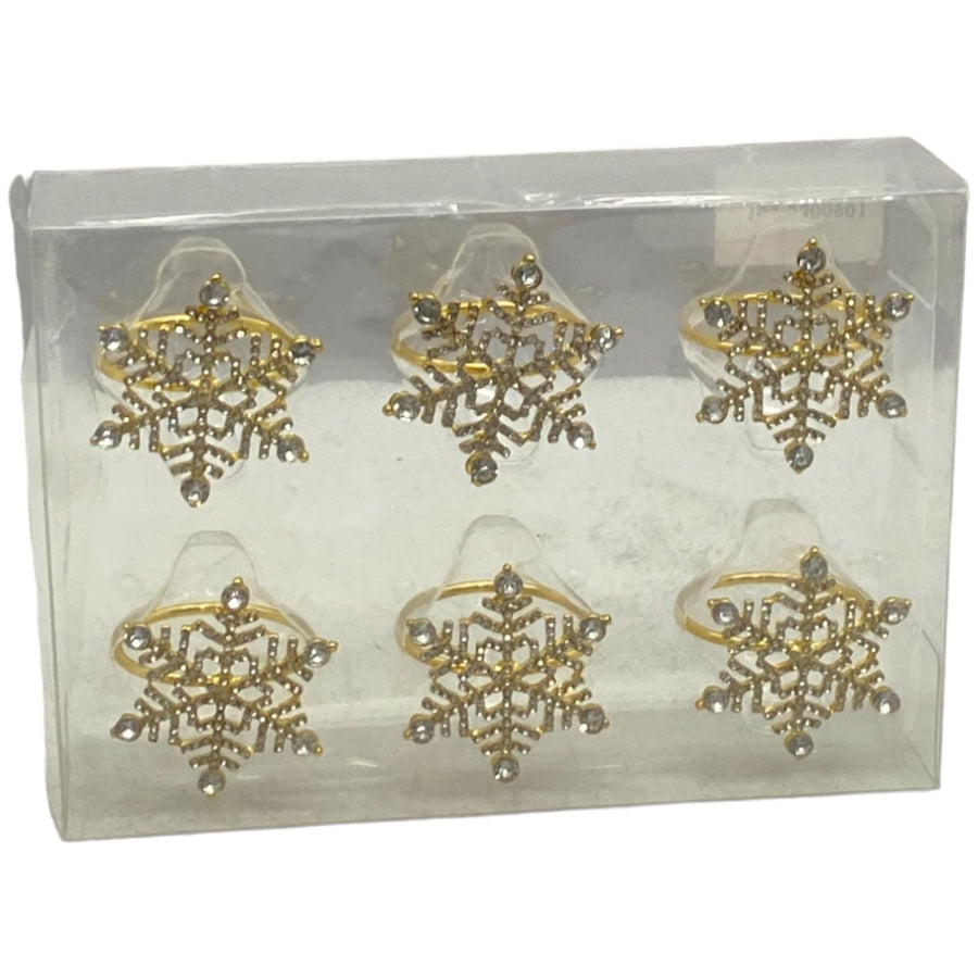 ANILLOS P/SERVILLETAS 6PZ 16.3X11.6X4.3CM - Barakah Home Store