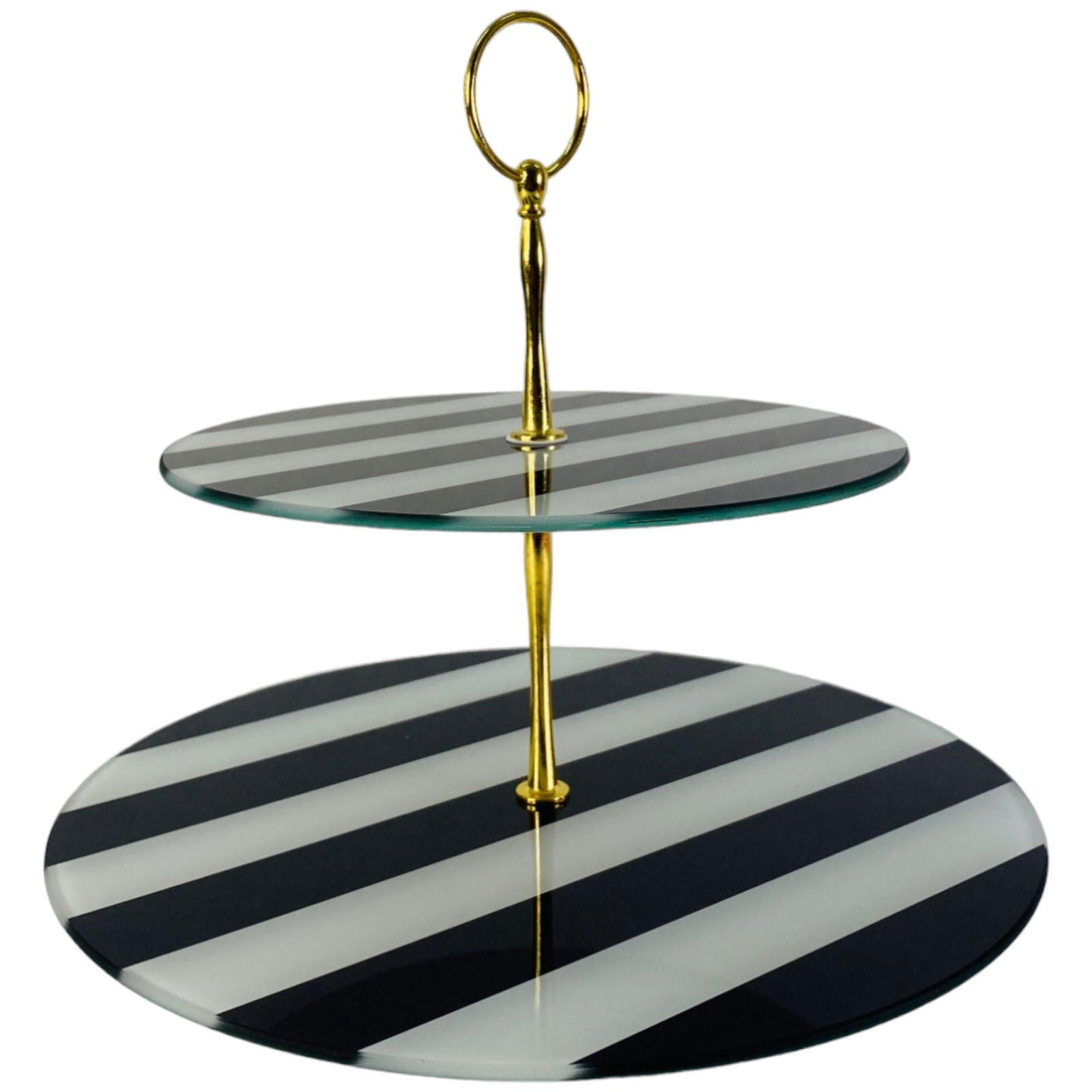 BANDEJA 2NIV 27X27X22.5CM - Barakah Home Store