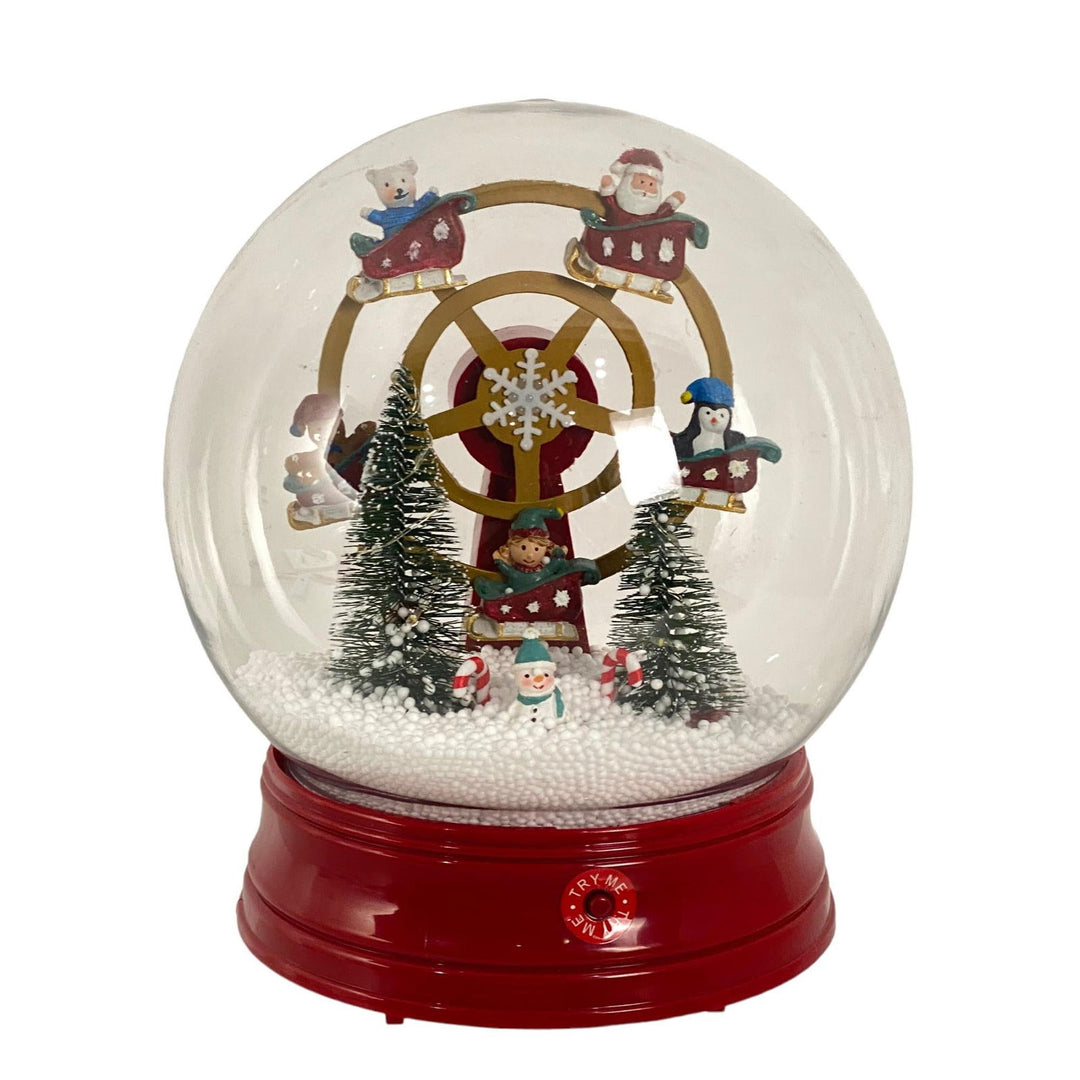 BOLA  C/LUZ C/MUS A/BAT3 21X21X23CM - Barakah Home Store