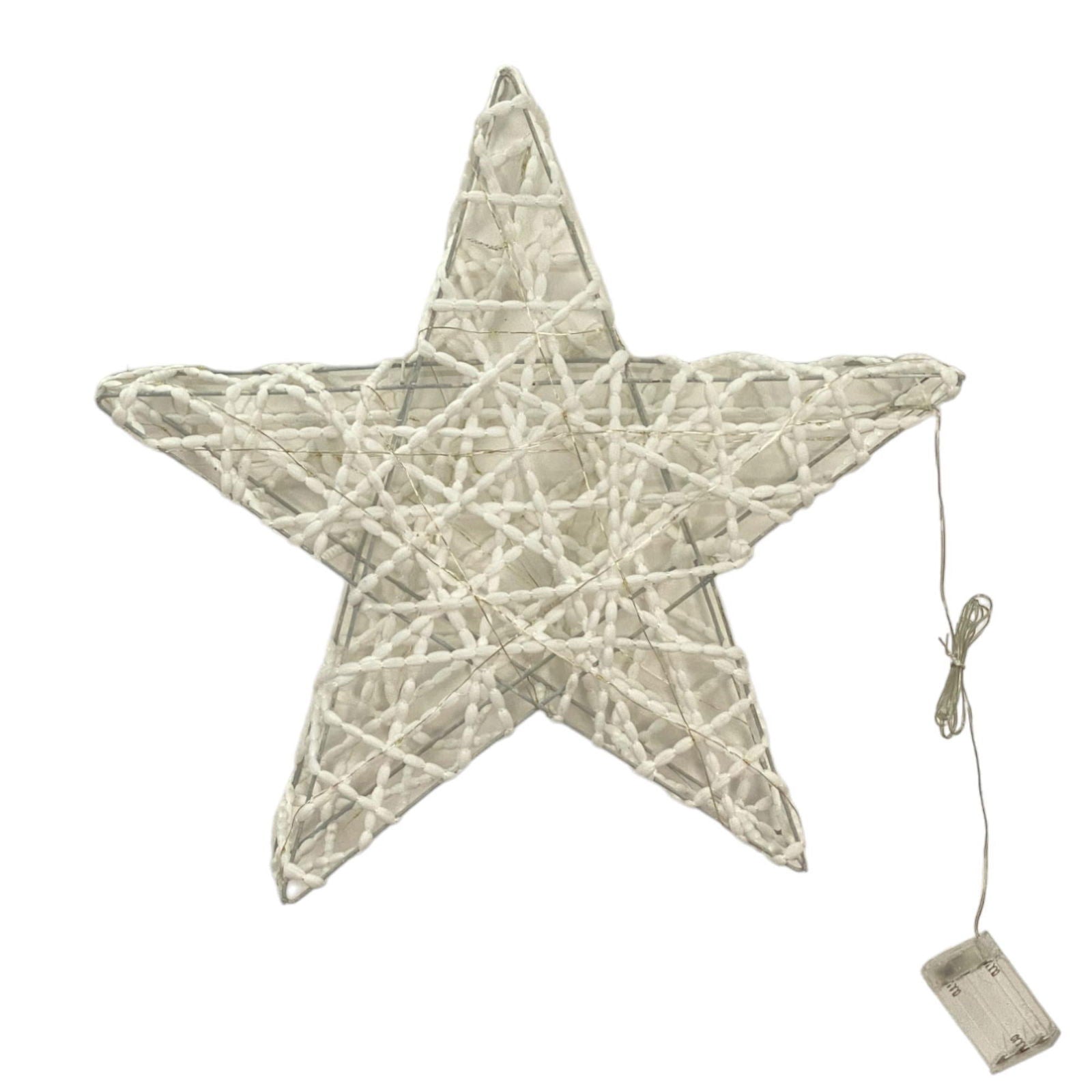 ESTRELLA C/LUZ A/BAT  C/LUZ A/BAT3 50X50X8CM - Barakah Home Store