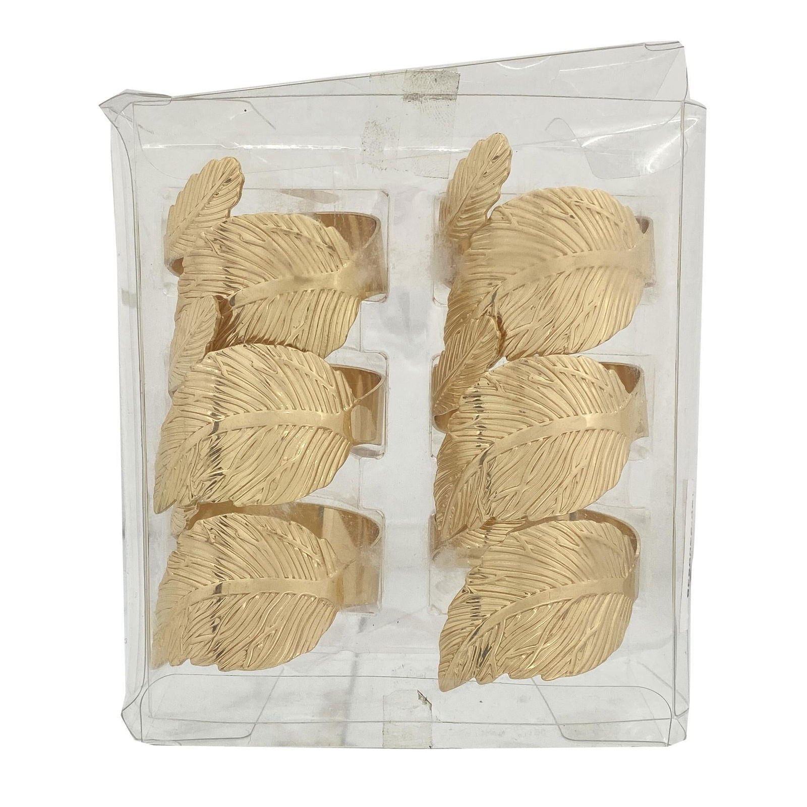 JG ANILLOS P/SERVILLETAS 6PZ 6PZ 12.5X11X5CM 198 - Barakah Home Store