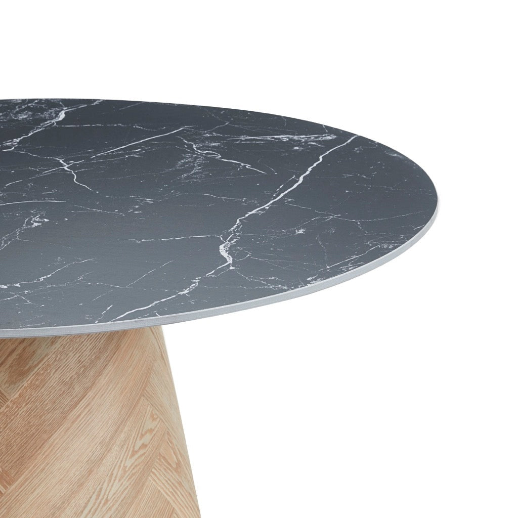 MESA COMEDOR REDONDA 120X120X76CM COD:118204