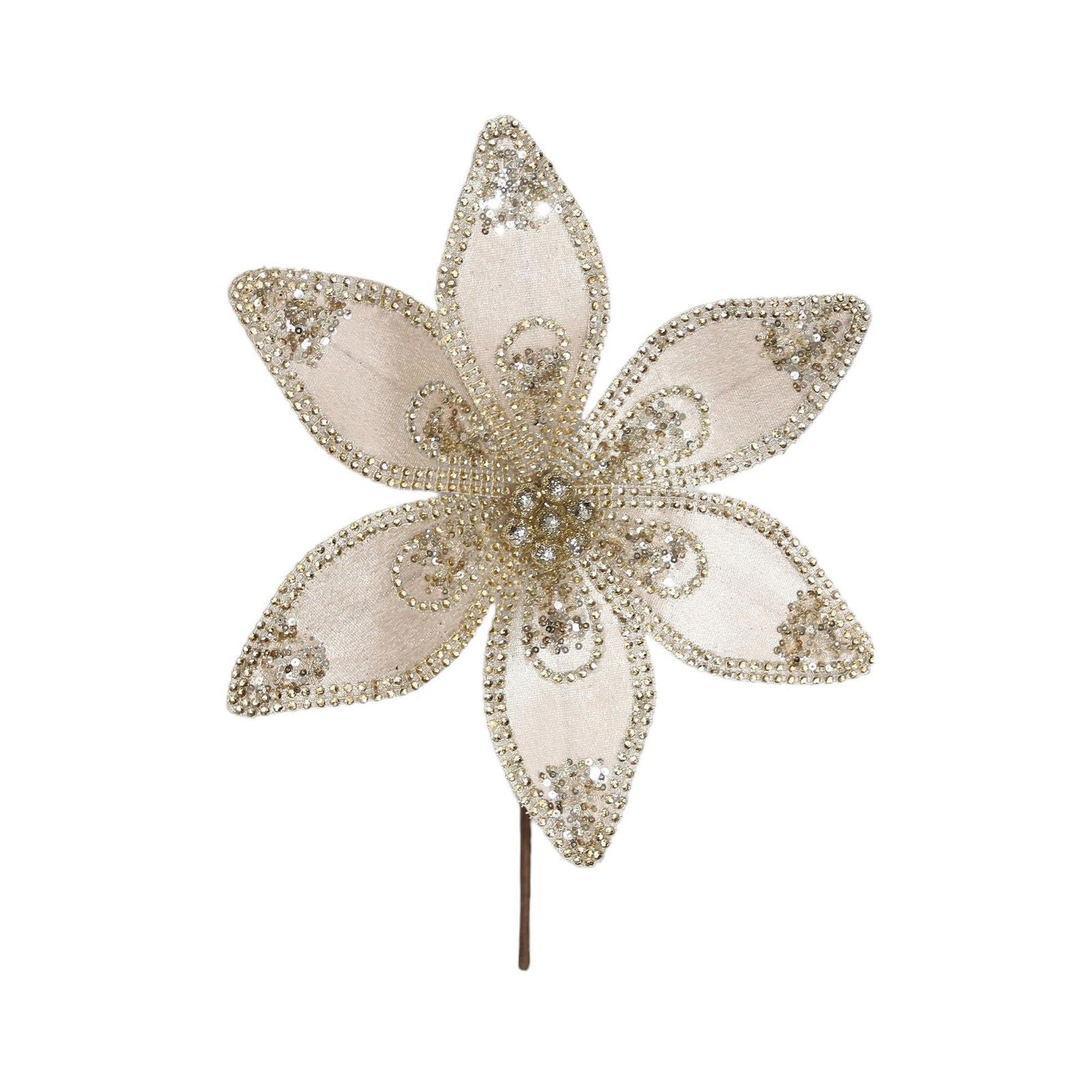 POINSETIA DECOR 35X30X8CM - Barakah Home Store