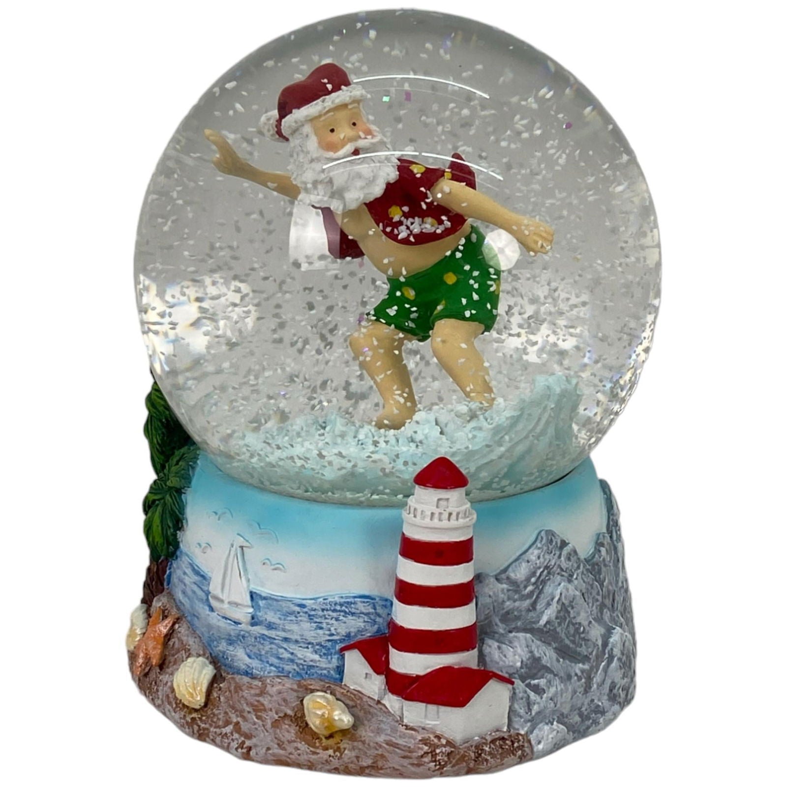 SANTA DECOR 10X10X13CM - Barakah Home Store