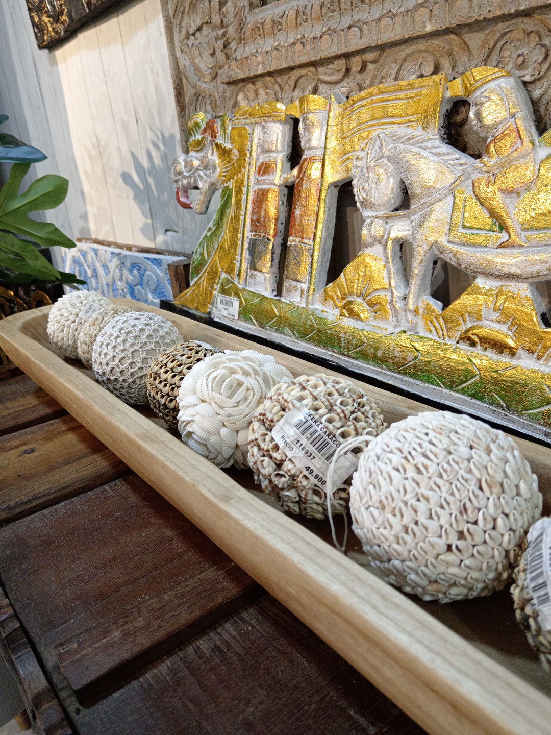 ESFERA DECOR CARACOLES 8CM COD:118937