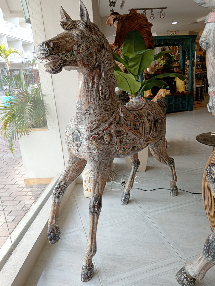 CABALLO TALLADO 170CM COD:114510