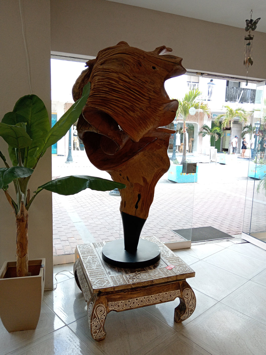 ESCULTURA DE MADERA COD:119266